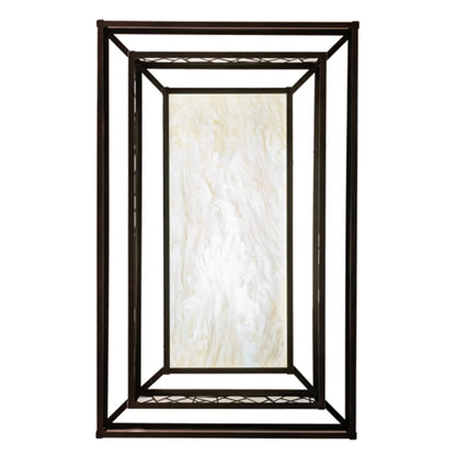Meyda Tiffany Quadrato Rich Umador 48" Wide LED Semi-Flush Ceiling Fixture