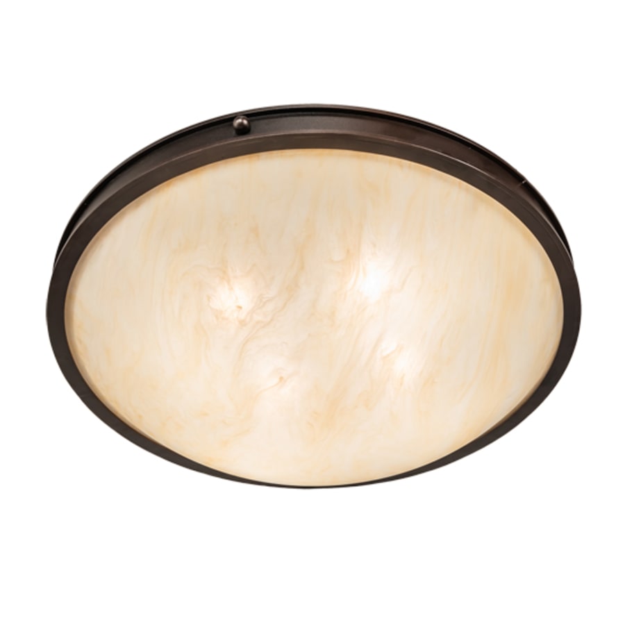Meyda Tiffany Dionne 4 Light 28" Wide Semi-Flush Bowl Ceiling Fixture