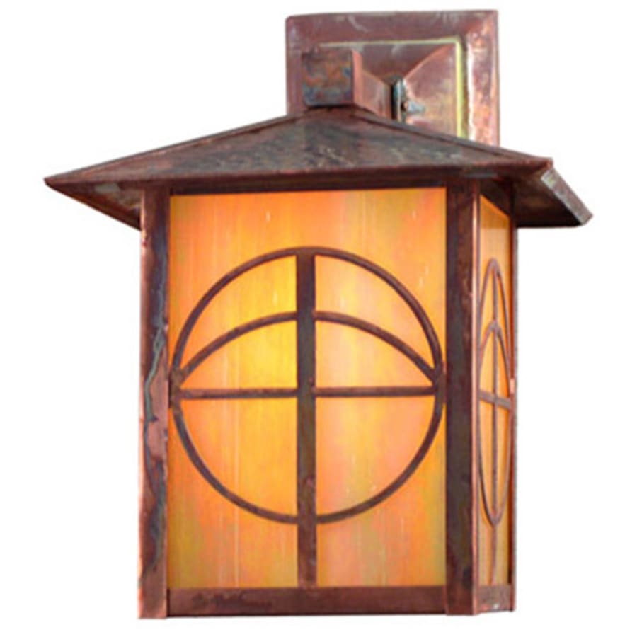 Meyda Tiffany Seneca Circle Cross 12" Tall Wall Sconce