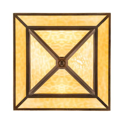 Meyda Tiffany Pine Lake 2 Light 27" Wide Semi-Flush Ceiling Fixture