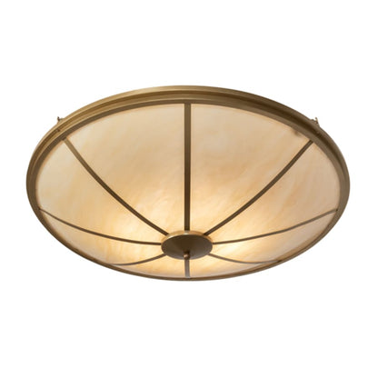 Meyda Tiffany Commerce 8 Light 45" Wide Semi-Flush Bowl Ceiling Fixture