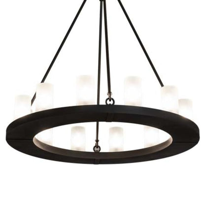 Meyda Tiffany Loxley 12 Light 36" Wide Ring Chandelier