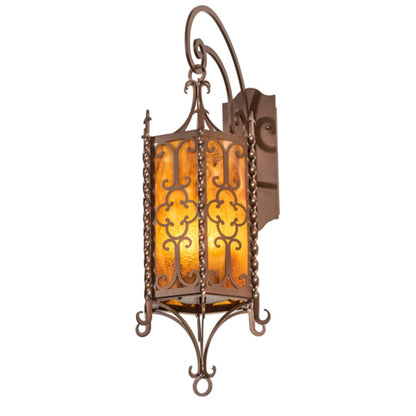 Meyda Tiffany 3 Light 33" Tall Wall Sconce