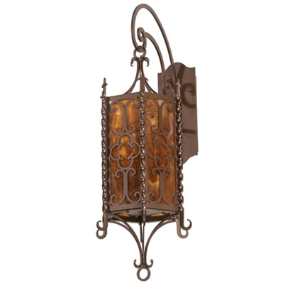 Meyda Tiffany 3 Light 33" Tall Wall Sconce