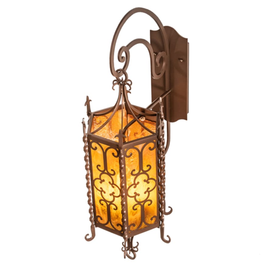 Meyda Tiffany 3 Light 33" Tall Wall Sconce