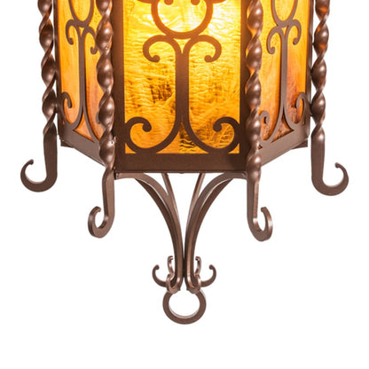 Meyda Tiffany 3 Light 33" Tall Wall Sconce