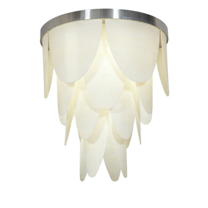 Meyda Tiffany Kronick 12 Light 48" Wide Flush Mount Waterfall Ceiling Fixture