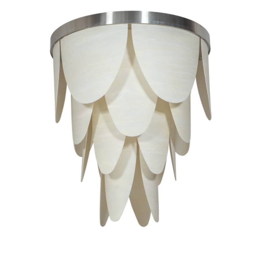Meyda Tiffany Kronick 12 Light 48" Wide Flush Mount Waterfall Ceiling Fixture