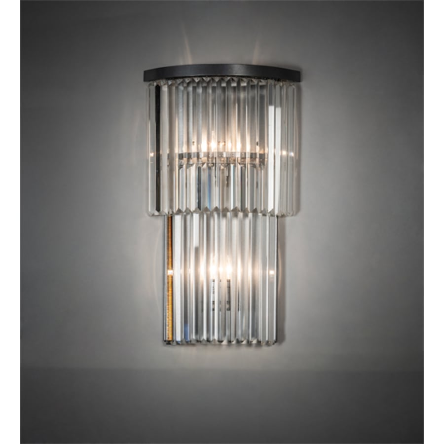 Meyda Tiffany Beckam 2 Light 24" Tall Wall Sconce