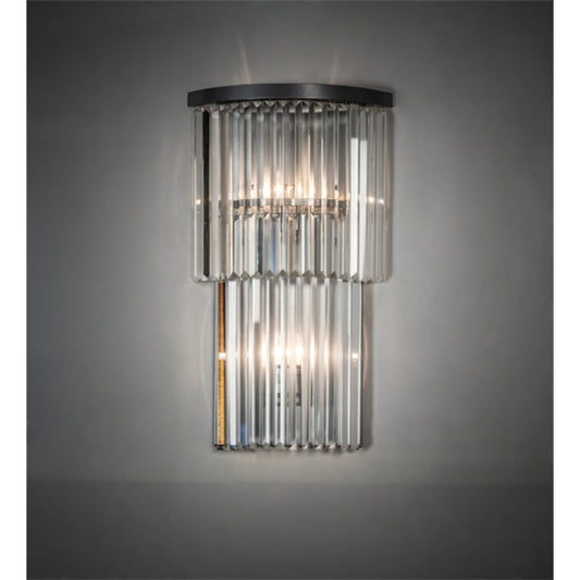Meyda Tiffany Beckam 2 Light 24" Tall Wall Sconce