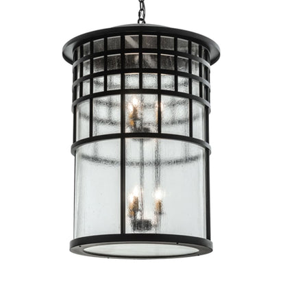 Meyda Tiffany 6 Light 24" Wide Taper Candle Pendant
