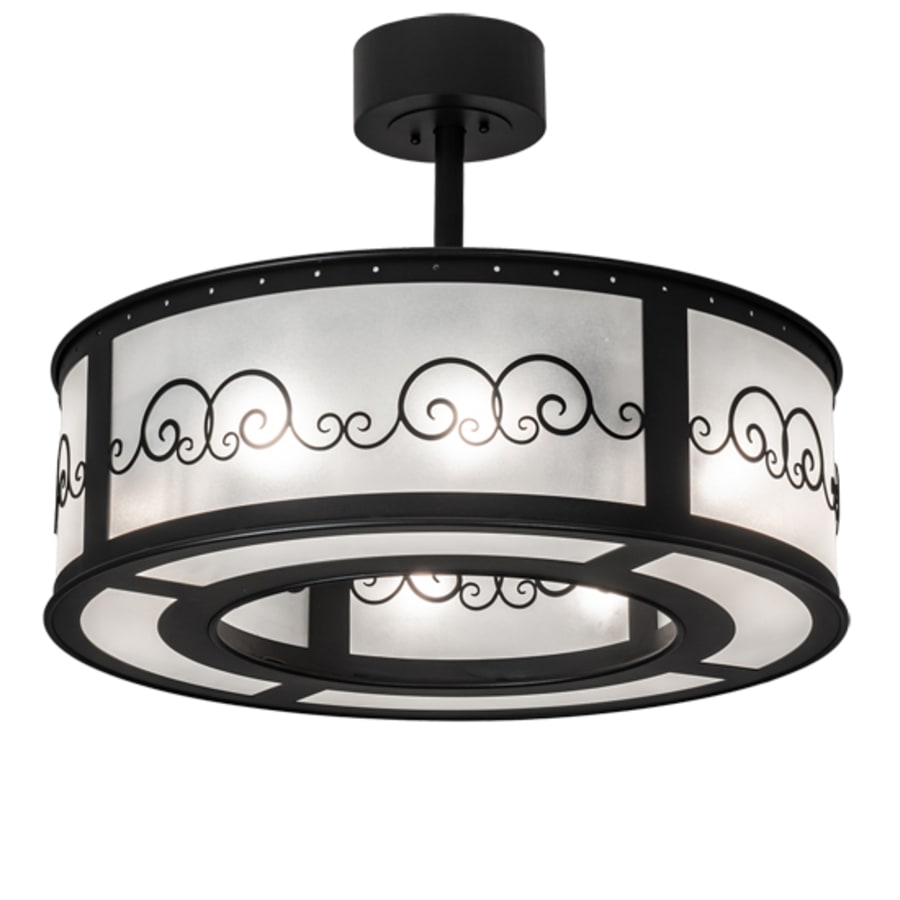Meyda Tiffany 8 Light 28" Wide Pendant