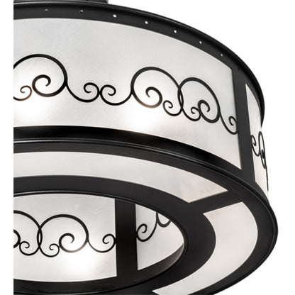 Meyda Tiffany 8 Light 28" Wide Pendant