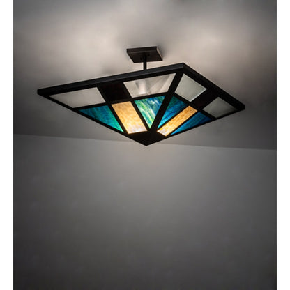 Meyda Tiffany Polaris 43" Wide Semi-Flush Ceiling Fixture