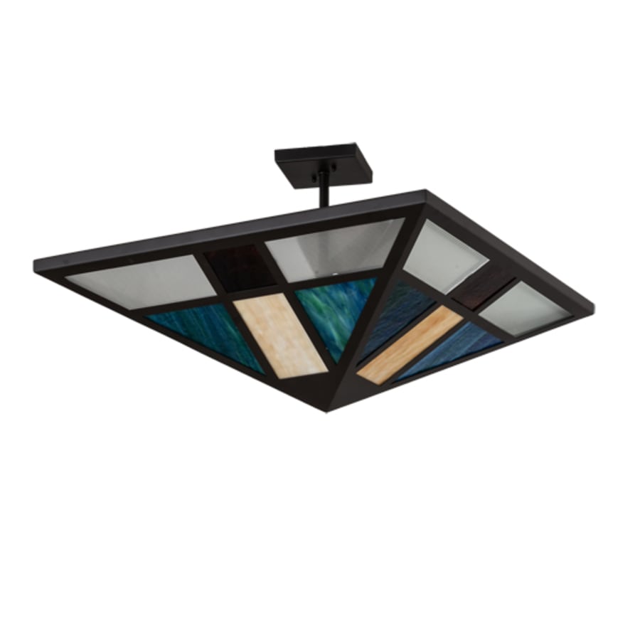 Meyda Tiffany Polaris 43" Wide Semi-Flush Ceiling Fixture