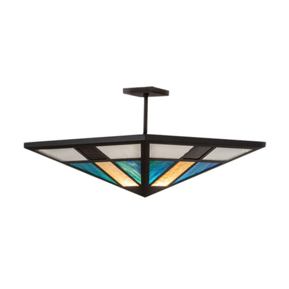 Meyda Tiffany Polaris 43" Wide Semi-Flush Ceiling Fixture