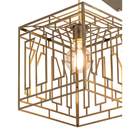 Meyda Tiffany 3 Light 32" Wide Abstract Multi Light Pendant