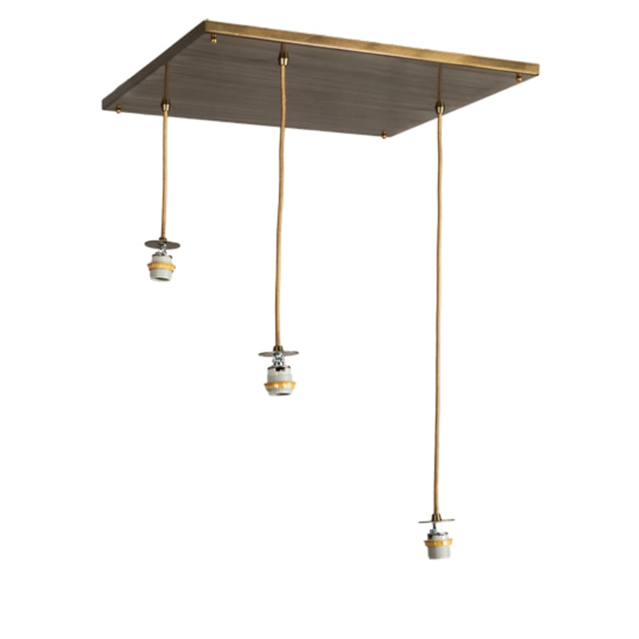 Meyda Tiffany 3 Light 32" Wide Abstract Multi Light Pendant