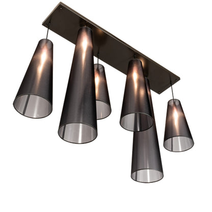 Meyda Tiffany 6 Light 13" Wide Multi Light Pendant