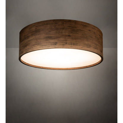 Meyda Tiffany Cilindro 4 Light 32" Wide Flush Mount Drum Ceiling Fixture