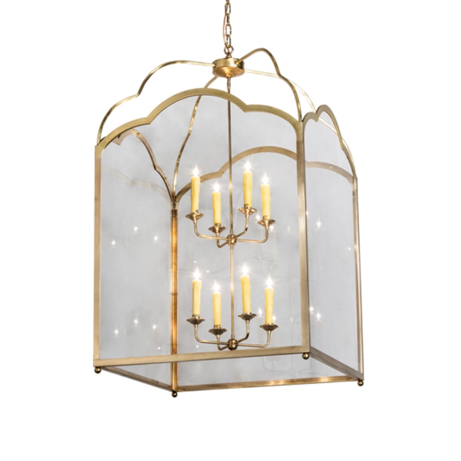 Meyda Tiffany 8 Light 45" Wide Taper Candle Pendant