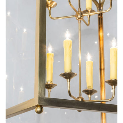 Meyda Tiffany 8 Light 45" Wide Taper Candle Pendant