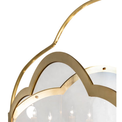 Meyda Tiffany 8 Light 45" Wide Taper Candle Pendant