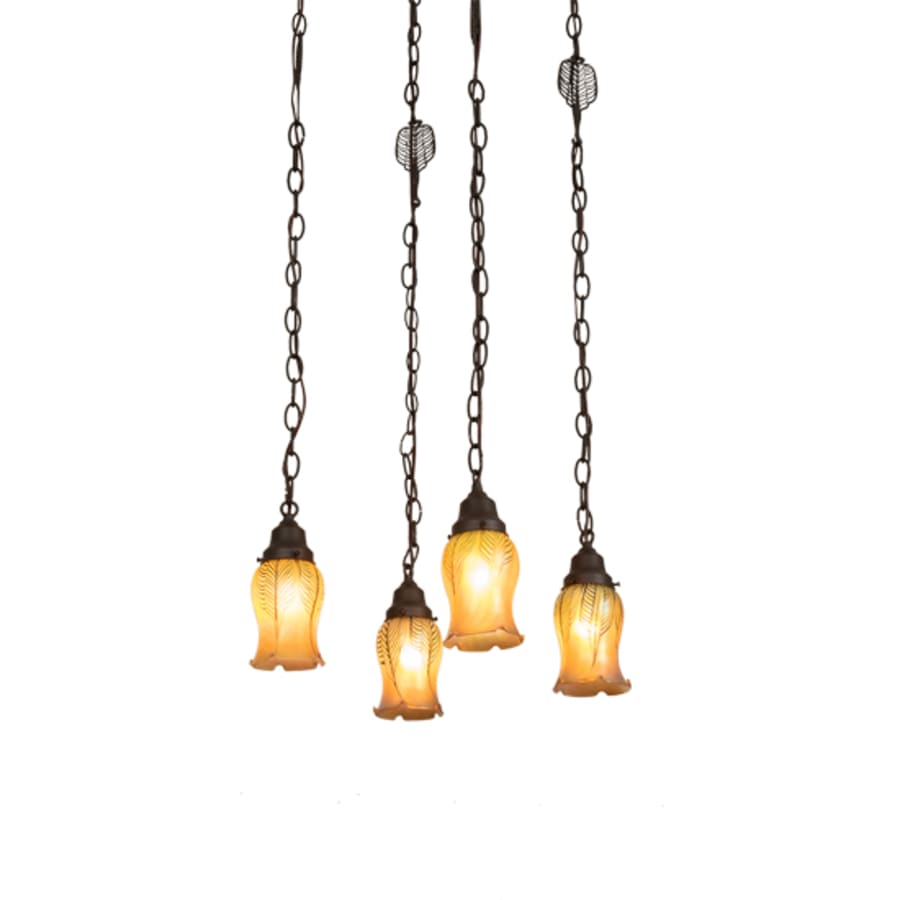 Meyda Tiffany 4 Light 21" Wide Multi Light Pendant