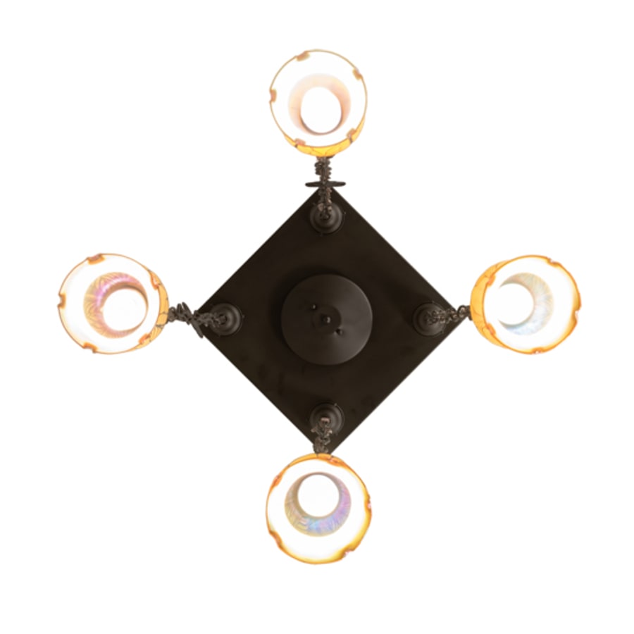 Meyda Tiffany 4 Light 21" Wide Multi Light Pendant