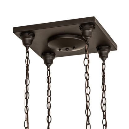 Meyda Tiffany 4 Light 21" Wide Multi Light Pendant