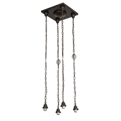 Meyda Tiffany 4 Light 21" Wide Multi Light Pendant