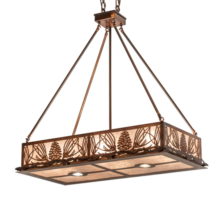 Meyda Tiffany 6 Light 36" Wide Linear Pendant