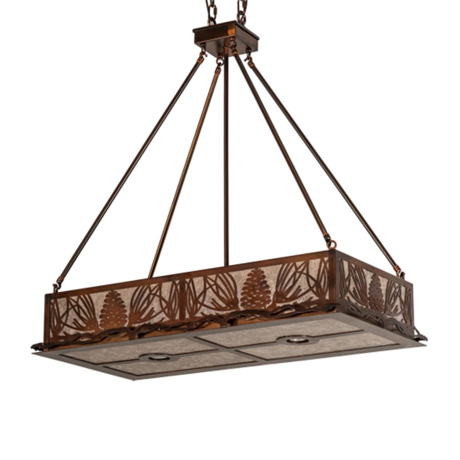 Meyda Tiffany 6 Light 36" Wide Linear Pendant