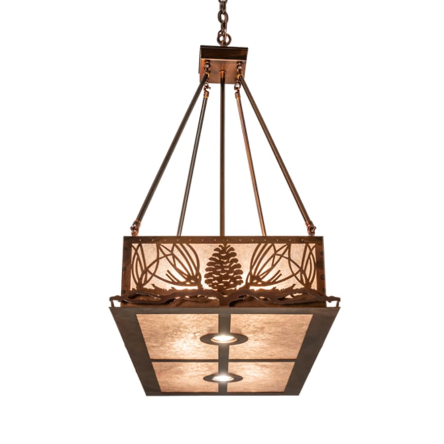 Meyda Tiffany 6 Light 36" Wide Linear Pendant