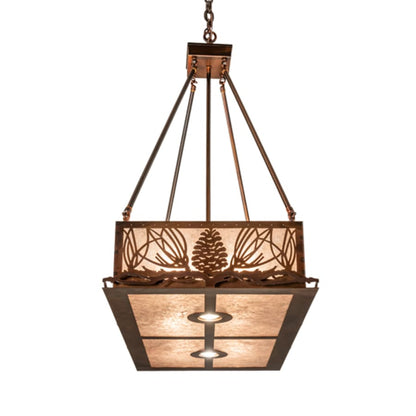 Meyda Tiffany 6 Light 36" Wide Linear Pendant
