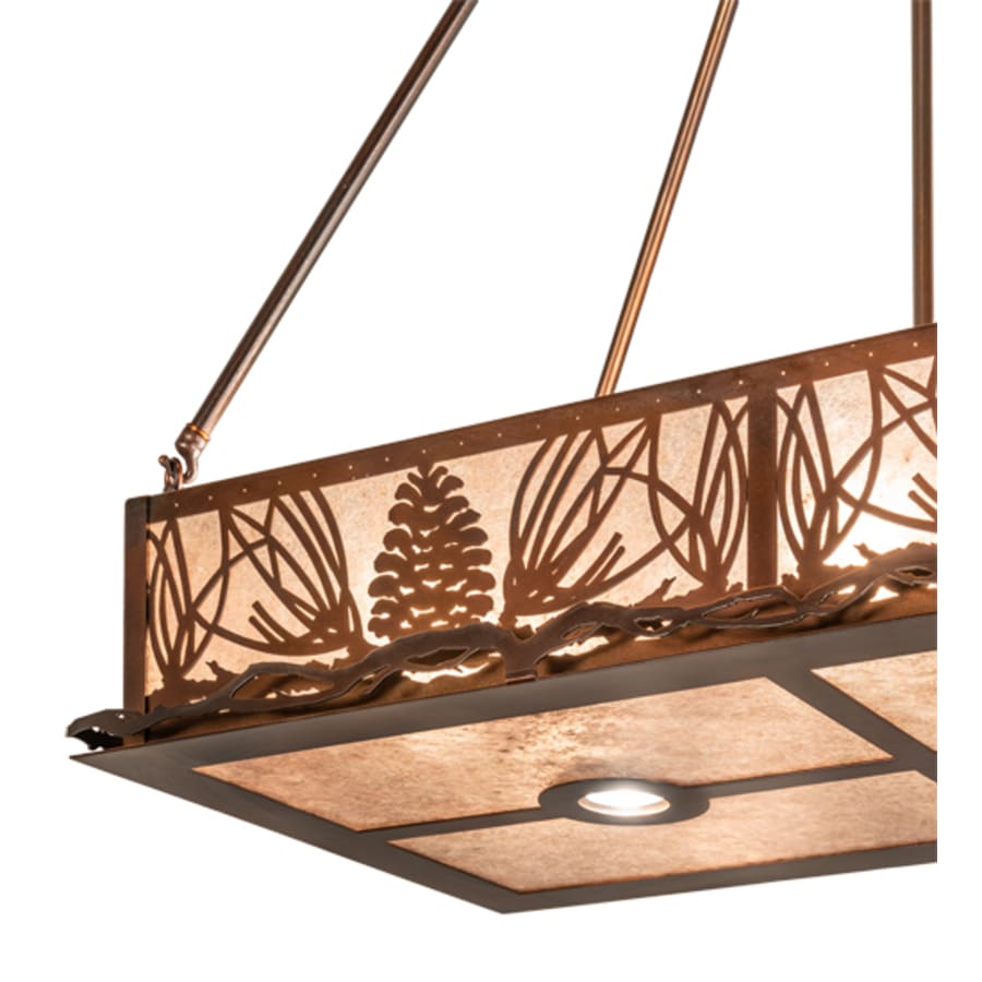 Meyda Tiffany 6 Light 36" Wide Linear Pendant