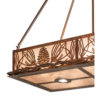 Meyda Tiffany 6 Light 36" Wide Linear Pendant