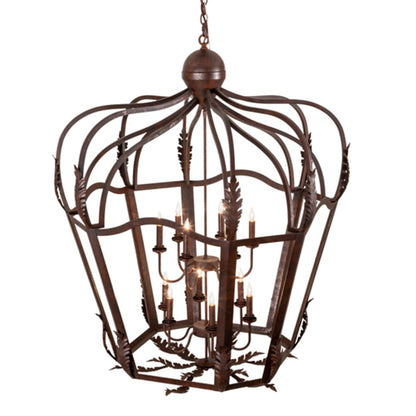 Meyda Tiffany 12 Light 43" Wide Taper Candle Pendant