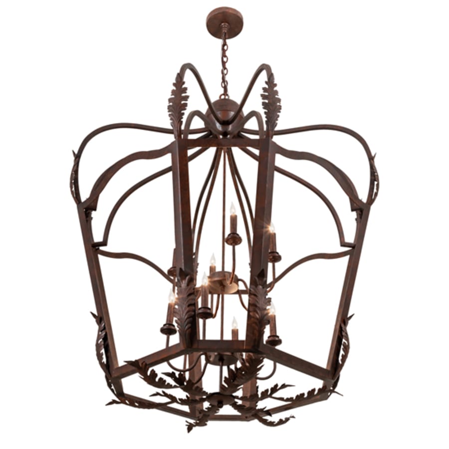 Meyda Tiffany 12 Light 43" Wide Taper Candle Pendant