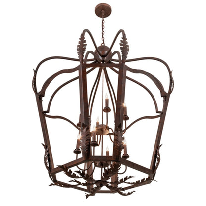 Meyda Tiffany 12 Light 43" Wide Taper Candle Pendant