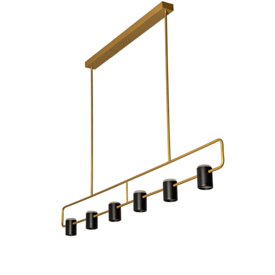 Meyda Tiffany 6 Light 72" Wide Linear Pendant