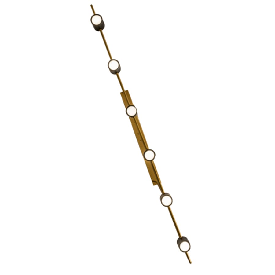 Meyda Tiffany 6 Light 72" Wide Linear Pendant