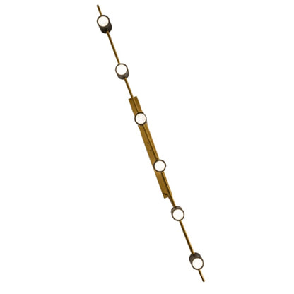 Meyda Tiffany 6 Light 72" Wide Linear Pendant