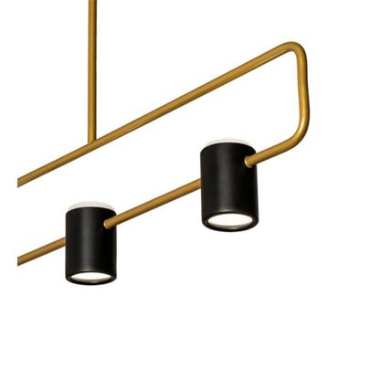 Meyda Tiffany 6 Light 72" Wide Linear Pendant