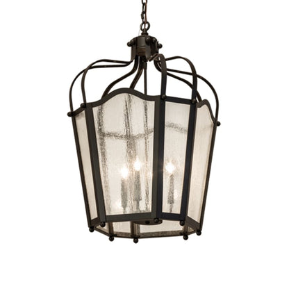 Meyda Tiffany 4 Light 22" Wide Taper Candle Pendant