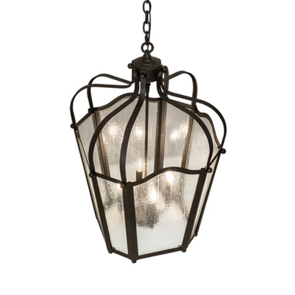 Meyda Tiffany 4 Light 22" Wide Taper Candle Pendant