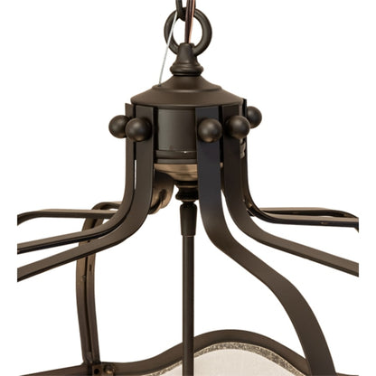 Meyda Tiffany 4 Light 22" Wide Taper Candle Pendant