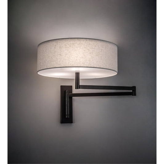 Meyda Tiffany Cilindro 3 Light 29" Tall Wall Sconce