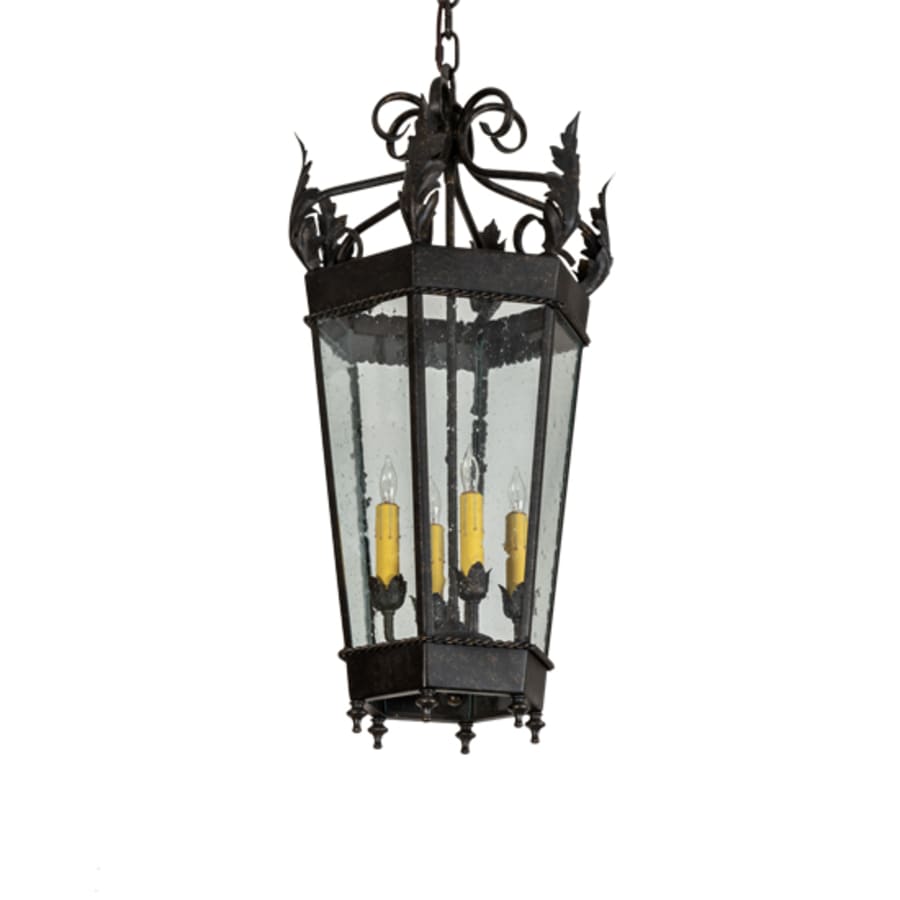 Meyda Tiffany 4 Light 14" Wide Taper Candle Pendant