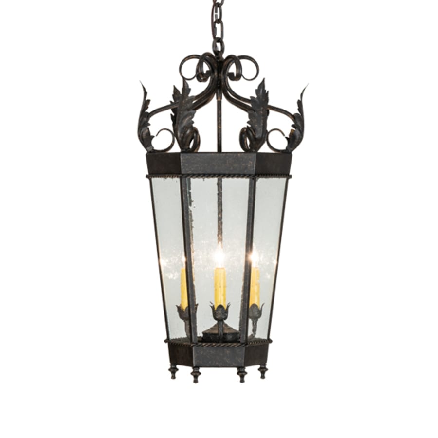 Meyda Tiffany 4 Light 14" Wide Taper Candle Pendant